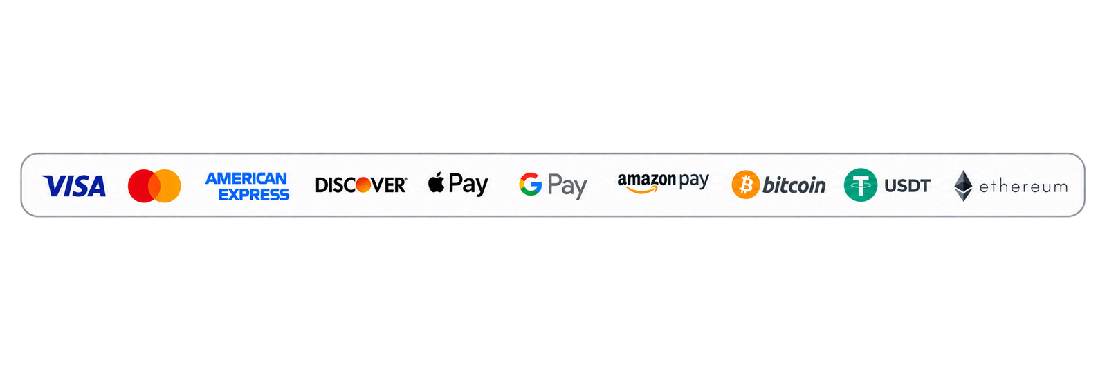 Accepted Payment Methods